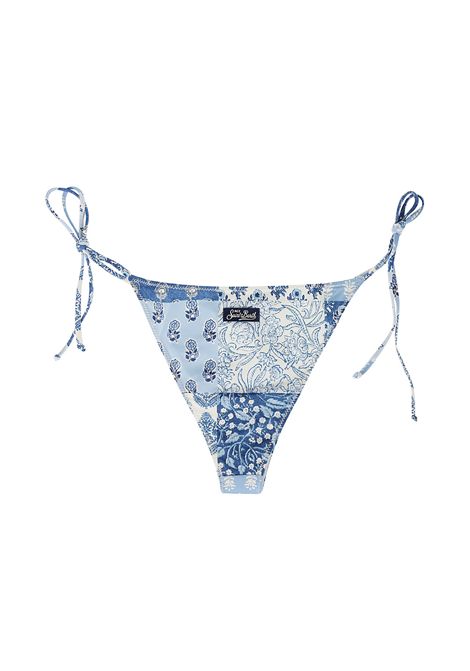 Costume donna Marielle MC2 Saint Barth 01021H Bianco fantasia laccetti regolabili MC2 SAINT BARTH | Costumi | MARIELLE01021H3161